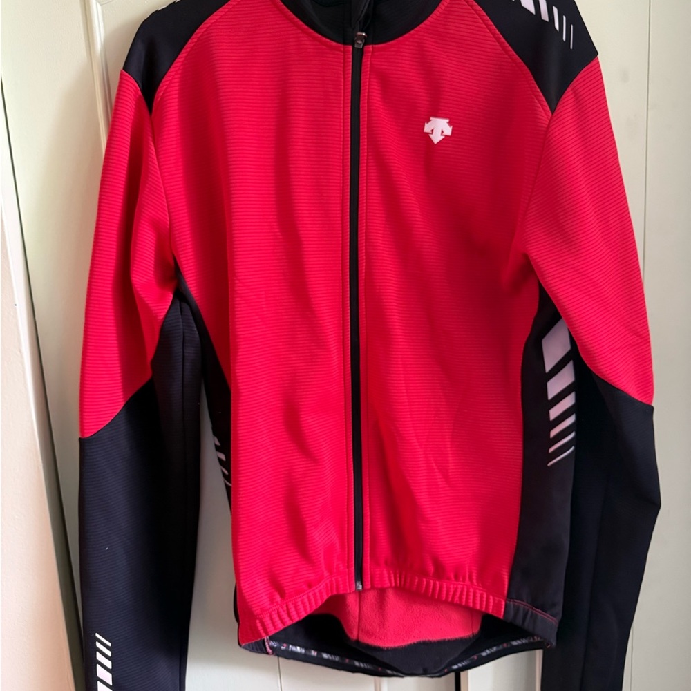 Descente Red and Black Jacket